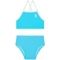 Seafolly Essentials Frill Back Bikini in Aquamarine Aqua 2
