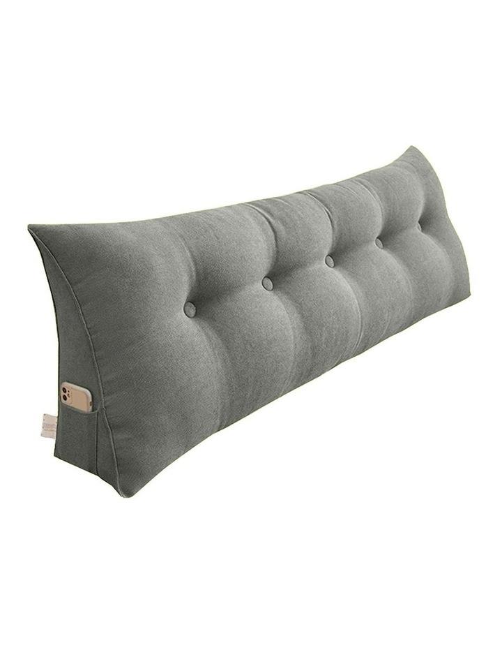 SOGA Triangular Wedge Pillow 180cm in Grey