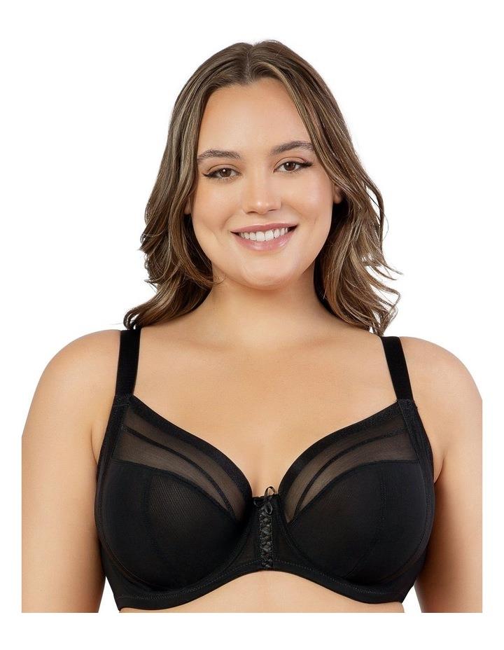 Parfait Shea Supportive Full Bust Plunge Bra in Black 12C