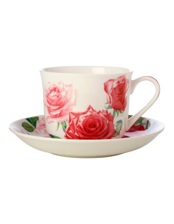 Maxwell & Williams Katherine Castle Floriade Breakfast Cup & Saucer 480ML Rose Gift Boxed