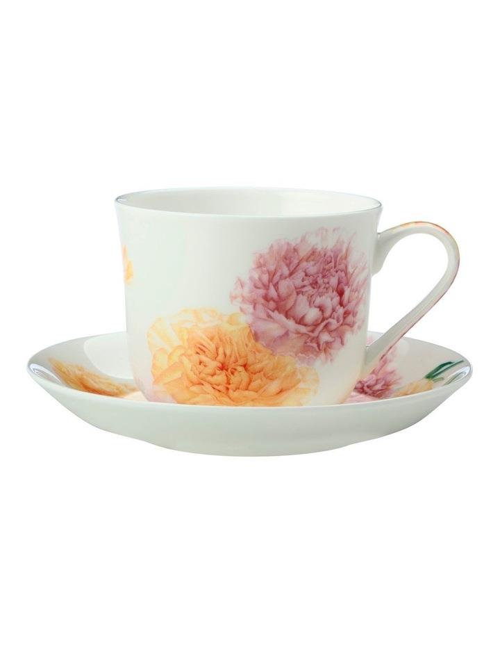 Maxwell & Williams Katherine Castle Floriade Breakfast Cup & Saucer 480ML Carnation Gift Boxed