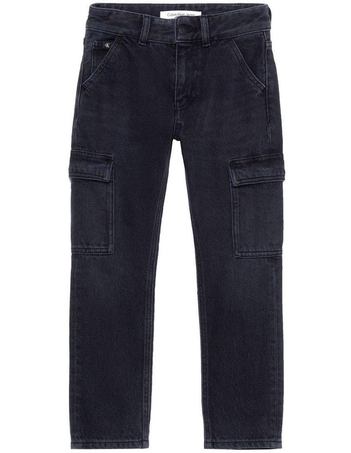 Calvin Klein Jeans Dad Jeans in Soft Black 8