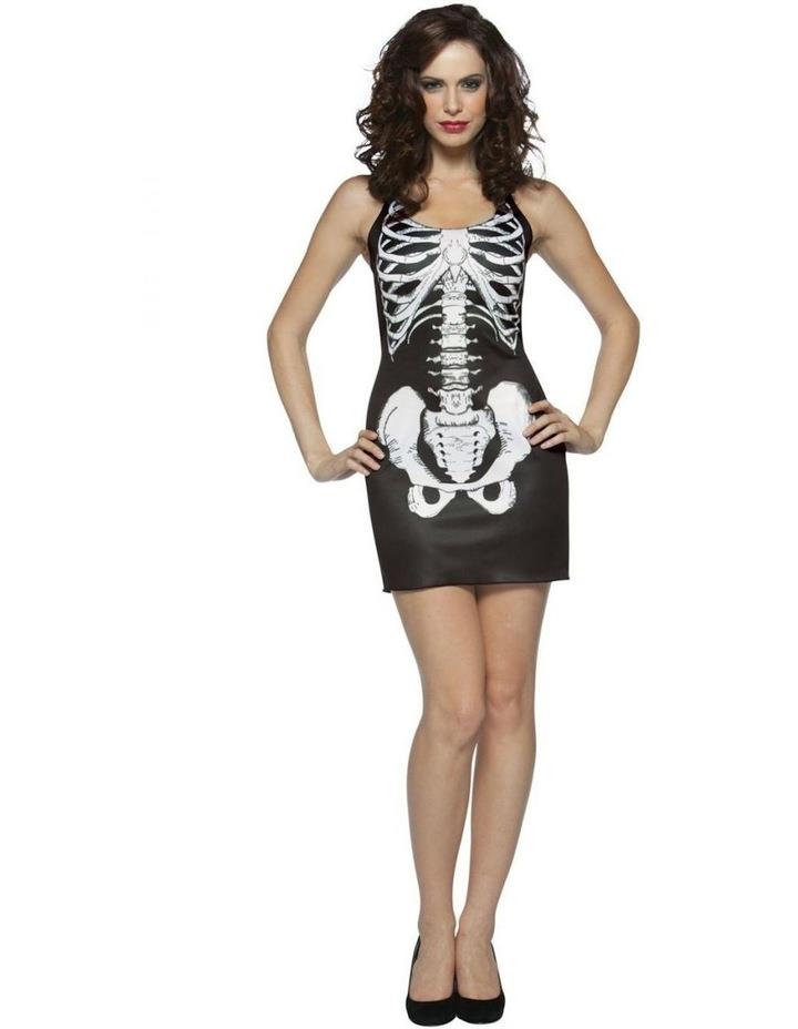 Boutique Retailer Costumes Bones Tank Dress Skeleton Costume in Multi Assorted