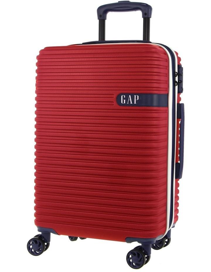 Gap Varsity 56cm Hard-Shell Cabin Suitcase in Red