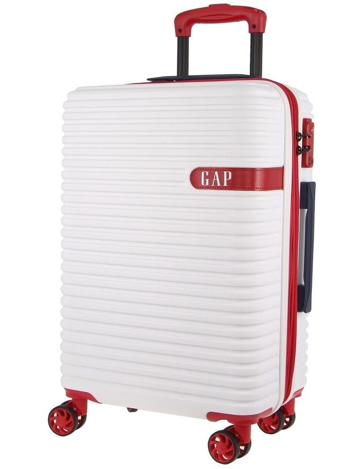Gap Varsity 56cm Hard-Shell Cabin Suitcase in White