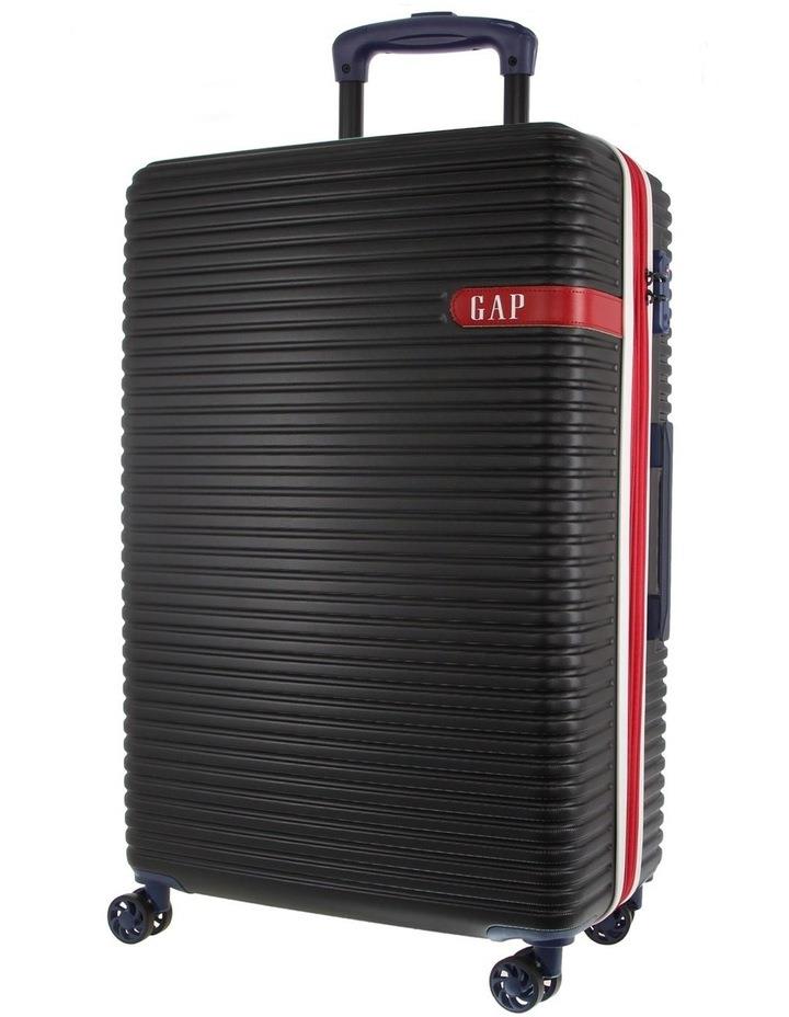 Gap Varsity Large 76cm Hard-Shell Suitcase in Black