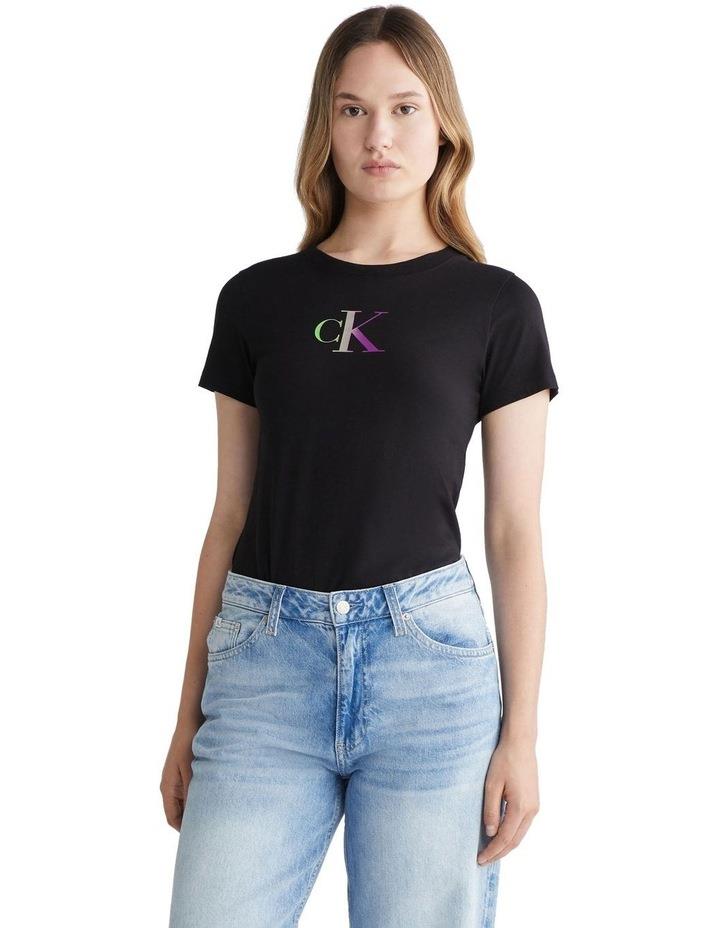 Calvin Klein Jeans Gradient Tee in Black XL