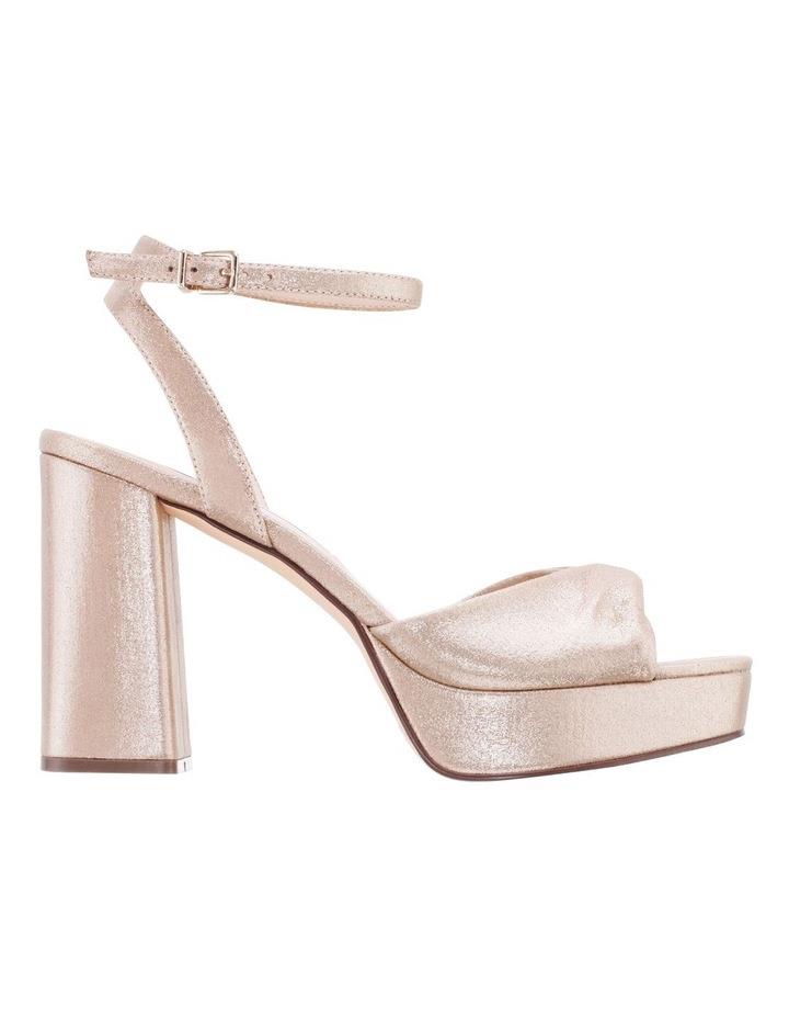 NINA Stacie Sandals in Taupe Metallic Taupe 6
