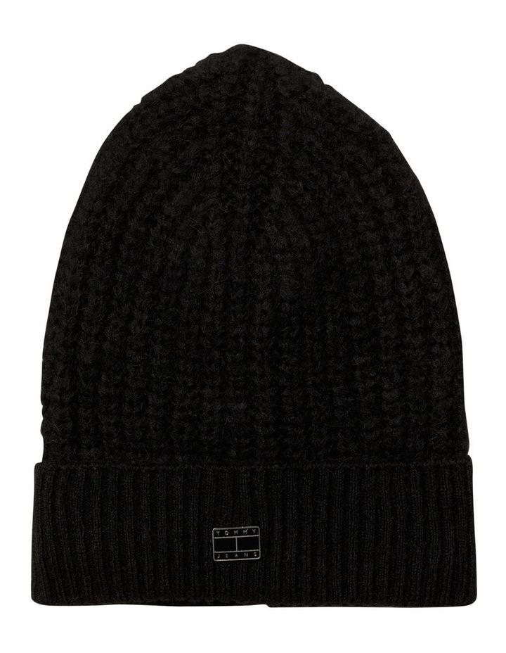 Tommy Hilfiger Cosy Knit Beanie in Black One Size
