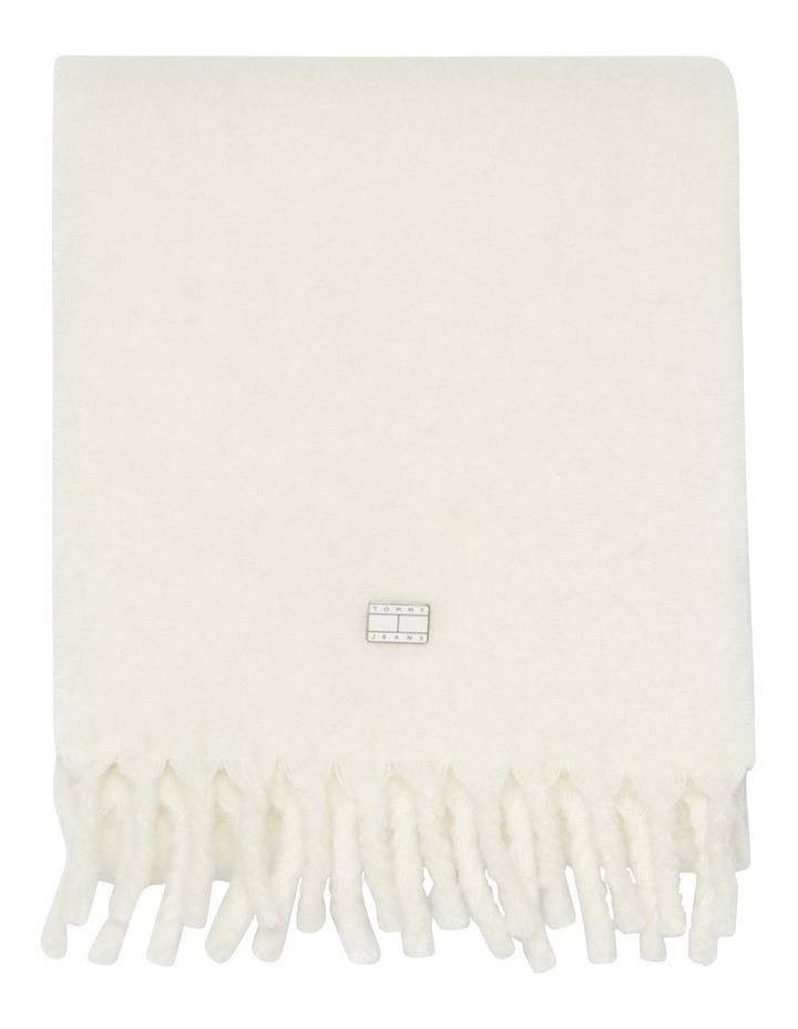Tommy Hilfiger Cosy Knit Winter Scarf in Ivory