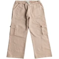 Roxy Precious Cargo Trousers in Warm Taupe Brown 12
