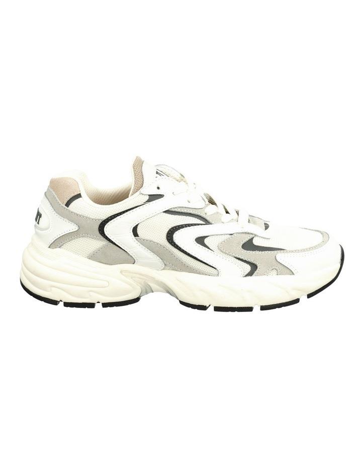 Gant Mardii Leather Sneaker in White/Grey White 38