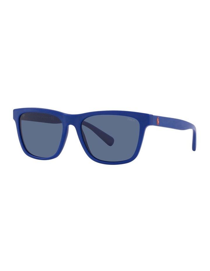 Polo Ralph Lauren Color Shop Square Sunglasses in Blue One Size