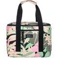 Roxy Dancing Morning Cooler Bag in Anthracite Palm Song Black OSFA
