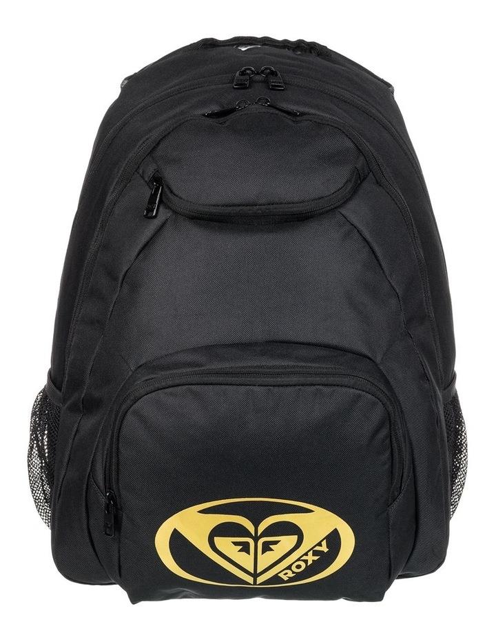 Roxy Shadow Swell Logo 24L Medium Backpack in Anthracite Black OSFA