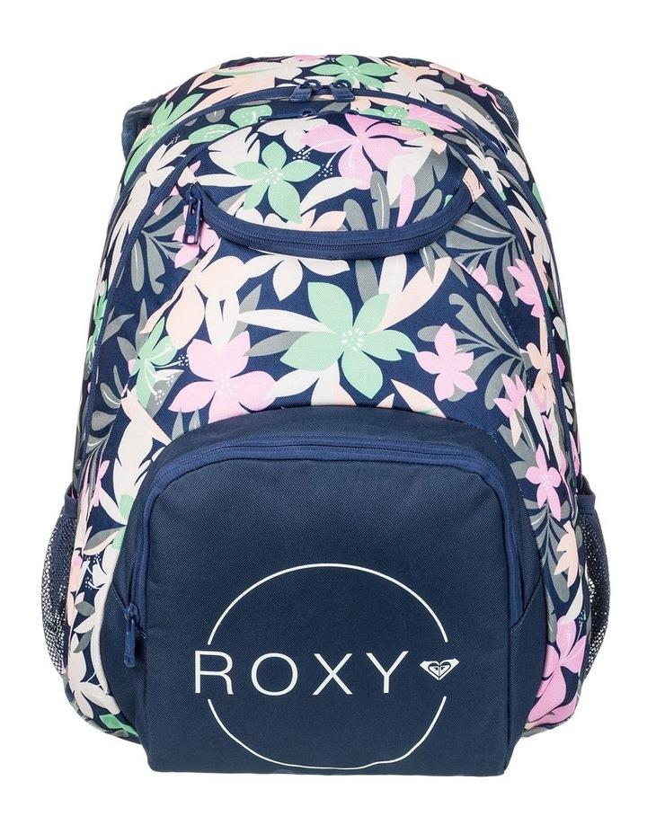 Roxy Shadow Swell Printed 24L Medium Backpack in Naval Academy Navy OSFA