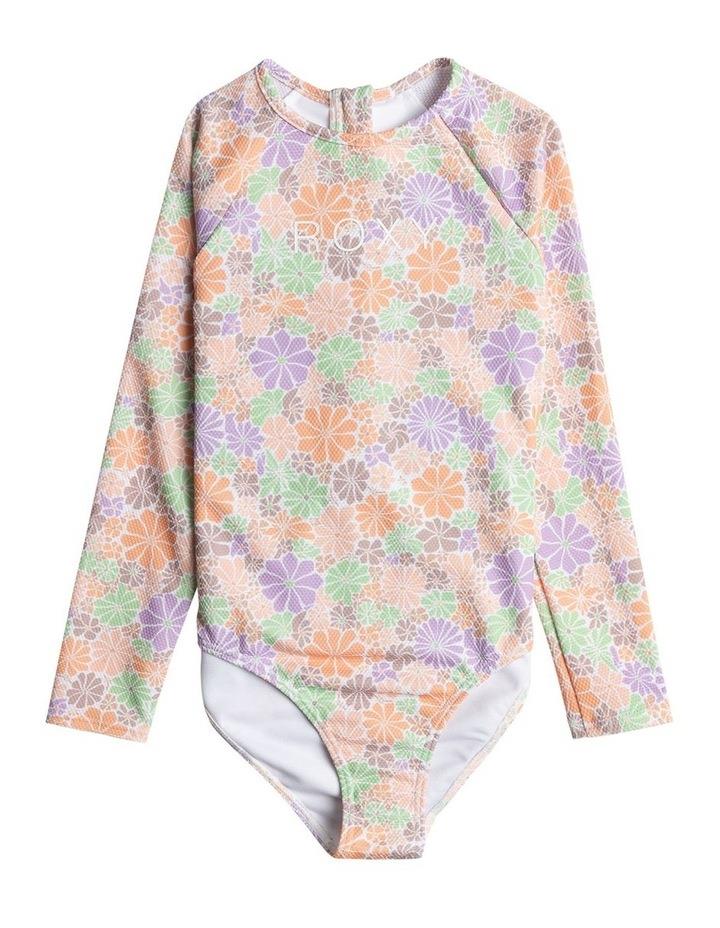 Roxy All About Sol Long Sleeve One Piece Rash Vest in Multi Assorted 8