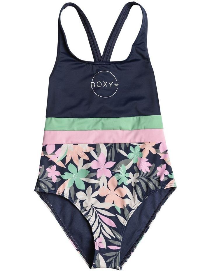 Roxy Ilacabo Active One Piece Swimsuit in Naval Academy Blue 12
