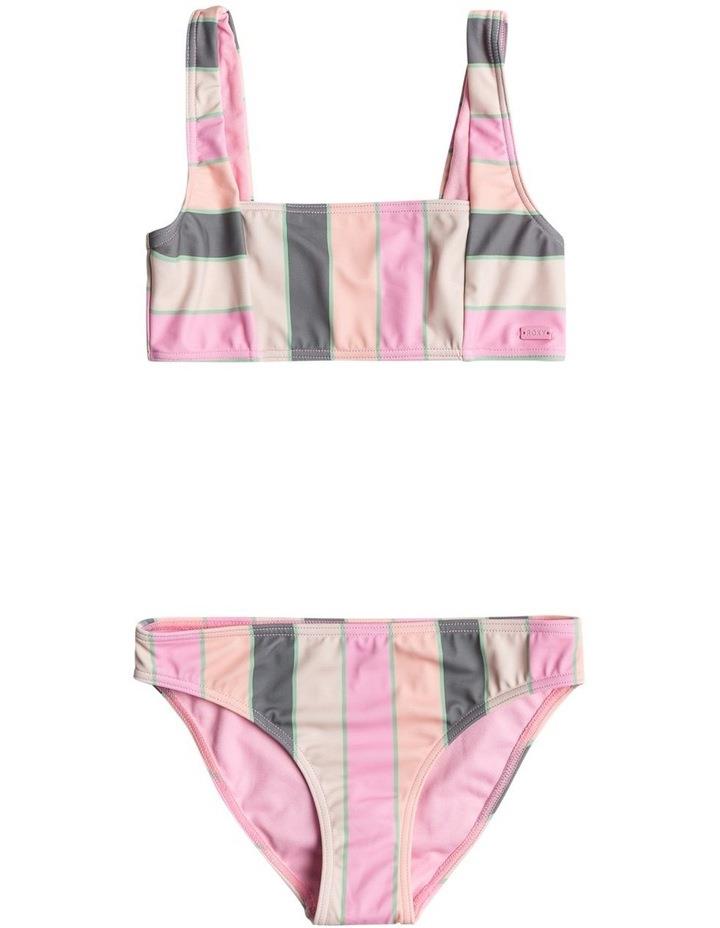 Roxy Very Vista Bralette Two Piece Bikini Set in Agave Green 8