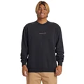 Quiksilver Graphic Mix Pullover Sweatshirt in Black S