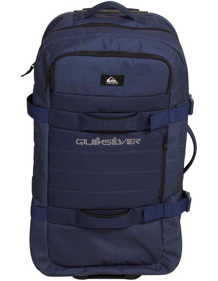 Quiksilver New Reach Wheelie Luggage Bag in Naval Academy Navy OSFA