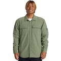 Quiksilver Cold Snap Insulated Shacket in Sea Spray Khaki M