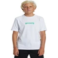Quiksilver Island Sunrise T-shirt in White 8