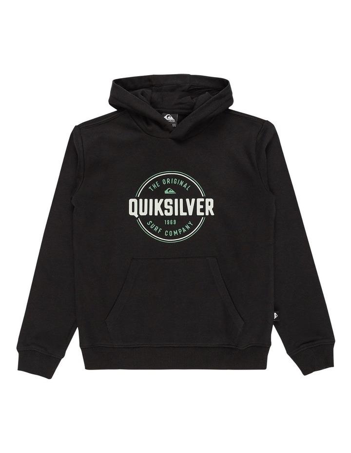 Quiksilver Circle Up Pullover Hoodie in Black 8