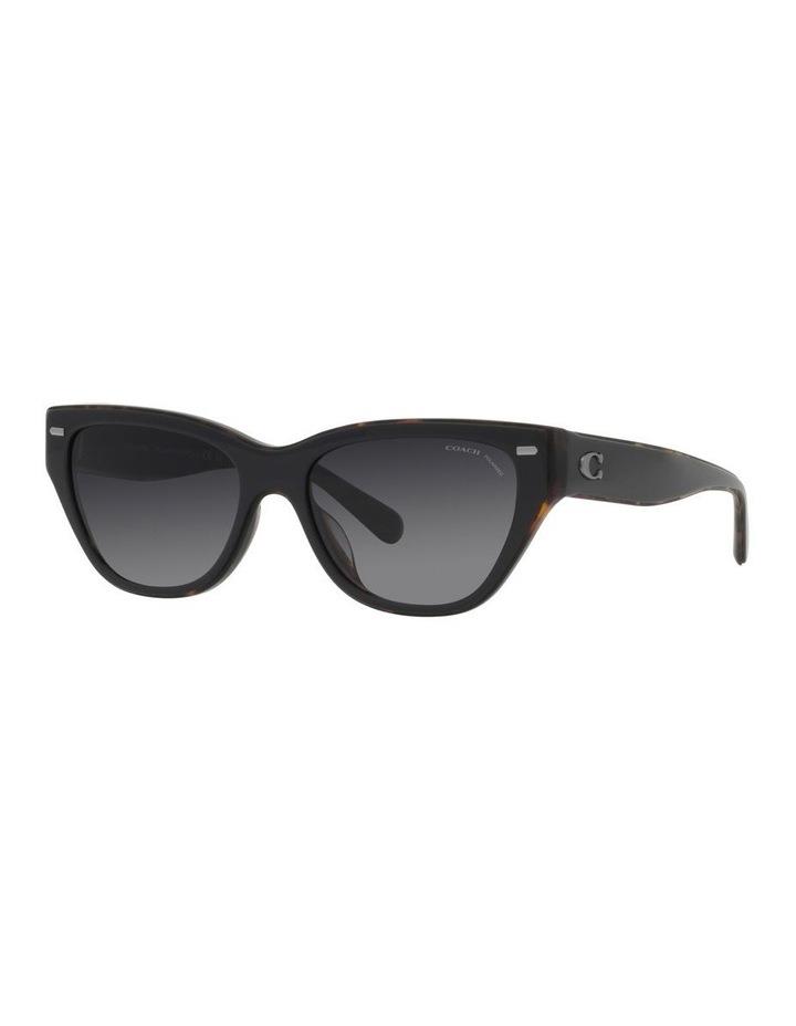 Coach CH570 Polarized Sunglasses in Black One Size