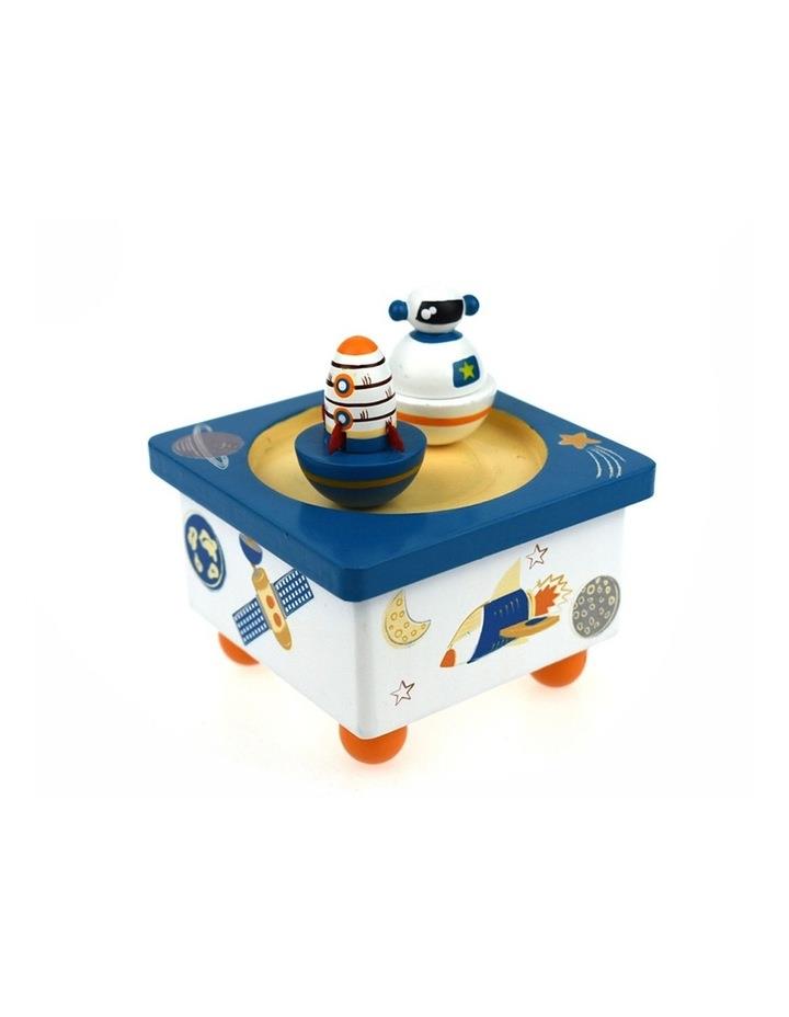 Koala Dream Spinning Rocket Music Box with Spinning Figurines 10cm Assorted