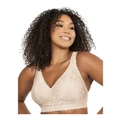 Parfait Adriana Wirefree Full Bust Lace Bralette in Bare Natural 14D
