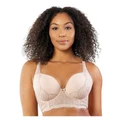 Parfait Pearl Underwire Longline Plunge Bra in Cameo Rose Pink 14G