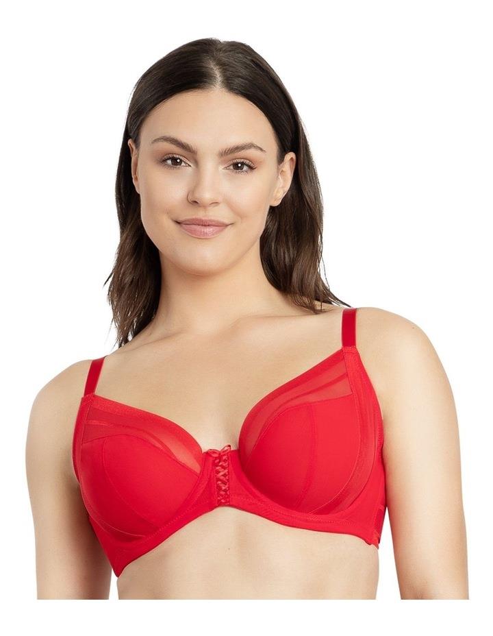 Parfait Shea Supportive Full Bust Plunge Bra in Racing Red 8DD
