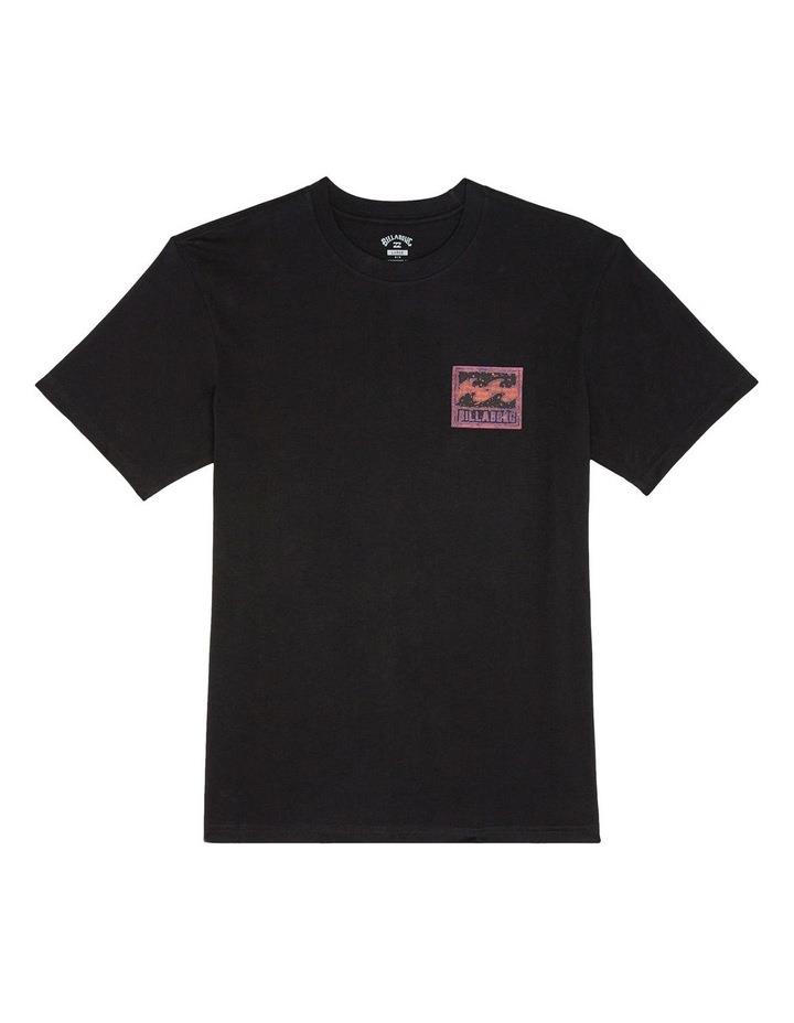 Billabong Crayon Wave T-Shirt in Black 8