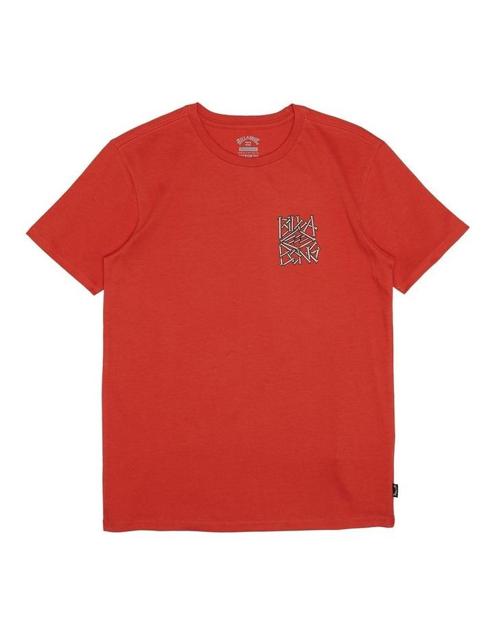 Billabong Tall Tale T-Shirt in Washed Red 16