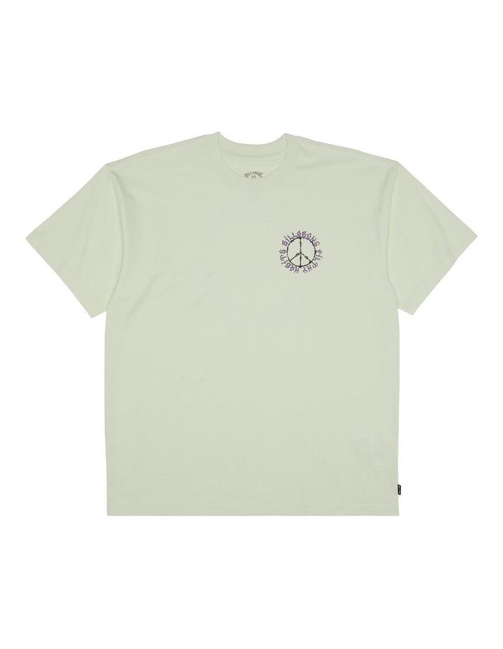Billabong Harmony T-Shirt in Mint Cream Green 8