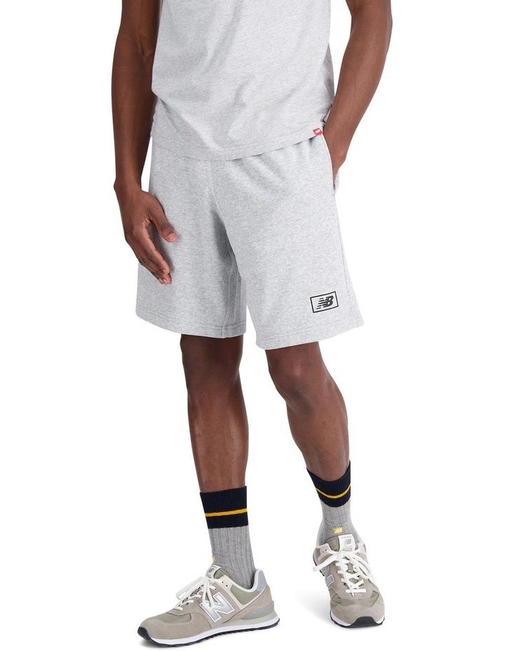 New Balance Essentials Fleece Short in Athletic Grey L