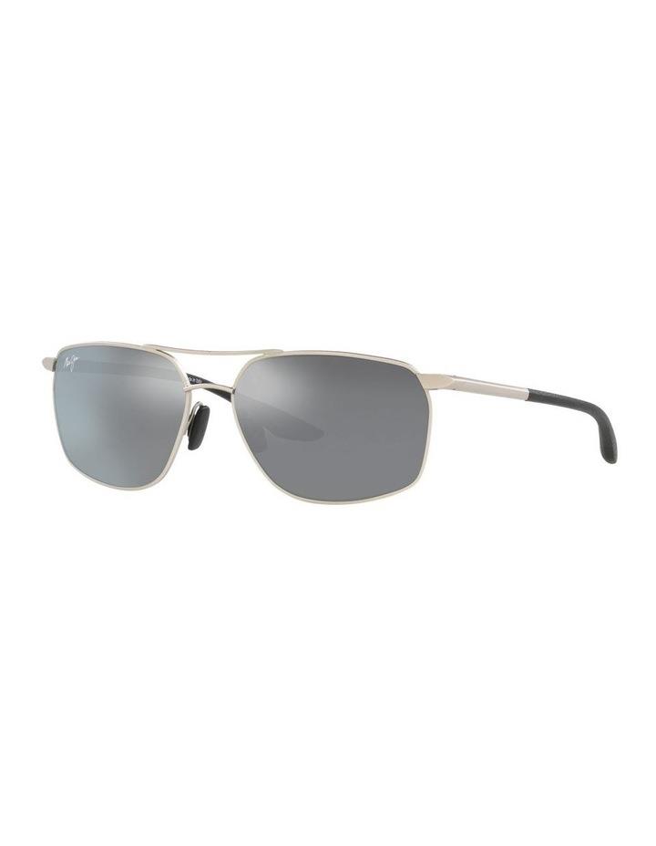 Maui Jim Puu Kukui Silver Polarised Sunglasses in Silver 1