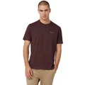 Ben Sherman Signature Chest Embriodery Tee in Purple M