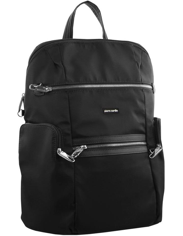 PIERRE CARDIN Anti-Theft Backpack Bag in Black