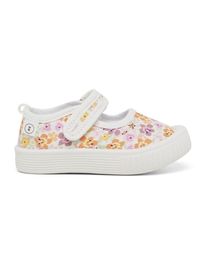Walnut Classic Mary Jane Daisy Sneakers in Floral Pink 21