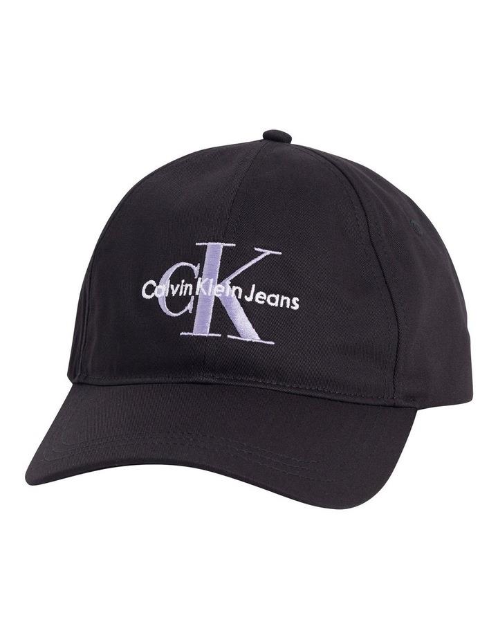 Calvin Klein Monogram Cap in Fashion Black One Size