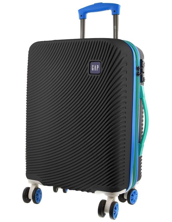 Gap Stripe 56cm Hard-Shell Cabin Suitcase in Black
