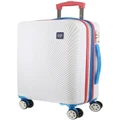 Gap Stripe 56cm Hard-Shell Cabin Suitcase in White