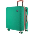 Gap Stripe Large 76cm Hard-shell Suitcase in Turquoise Green