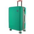 Gap Stripe Large 76cm Hard-shell Suitcase in Turquoise Green