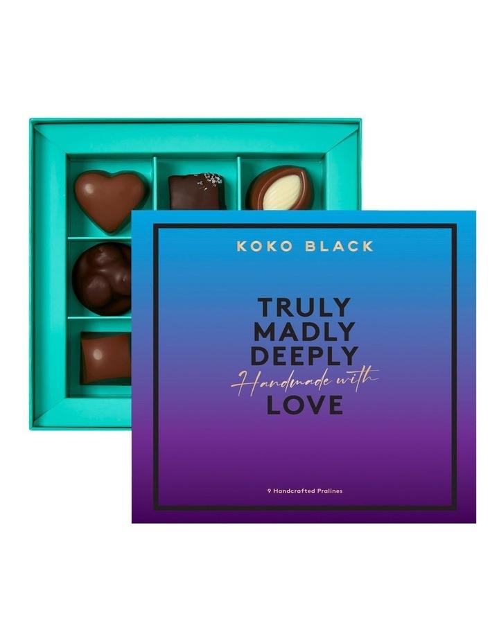 Koko Black Valentine's Day Gift Box 9 Chocolate Pralines Assorted