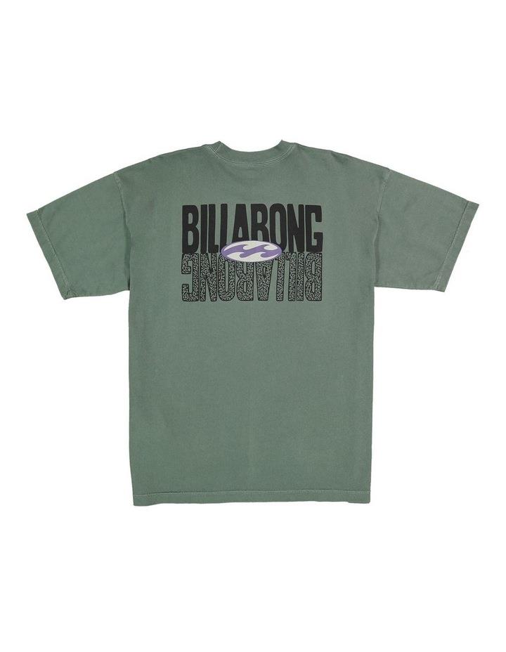 Billabong Reflections T-shirt in Seaweed Green 8