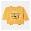Sprout 3D Novelty T-Shirt in Mustard 1