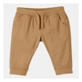 Sprout Rib Cuff Waist Chino Pant in Tobacco 00